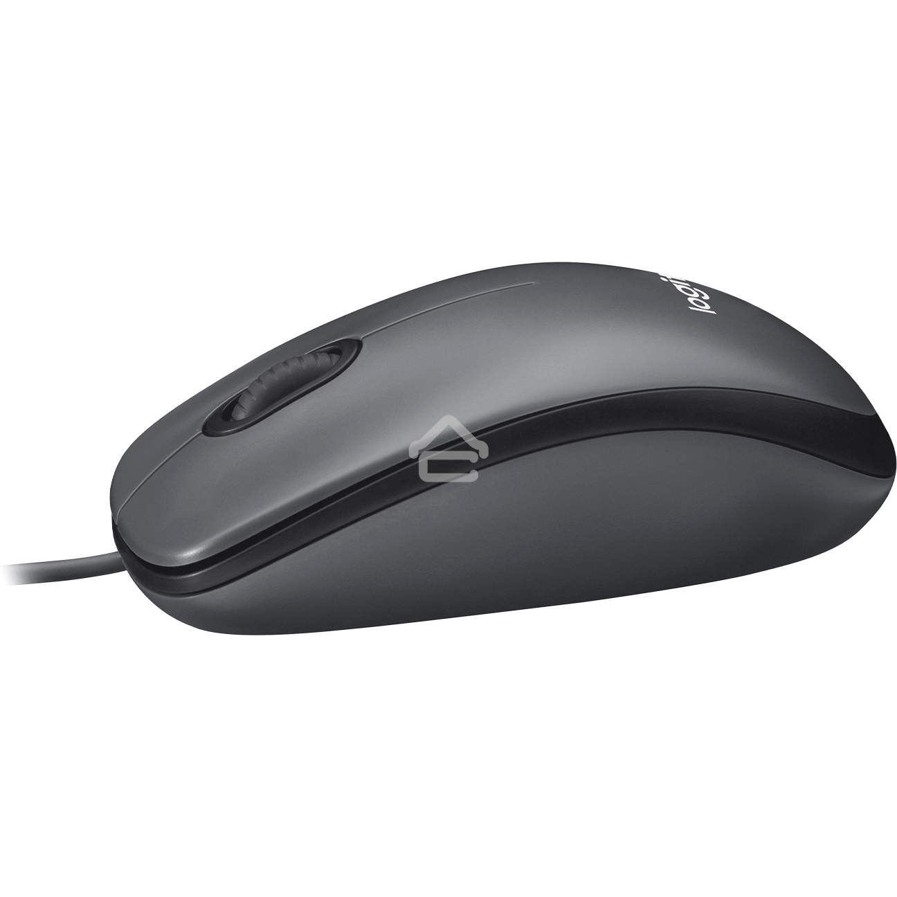 Мышь проводная Logitech M90 черный/серый, 1000 dpi, USB, кнопки - 3