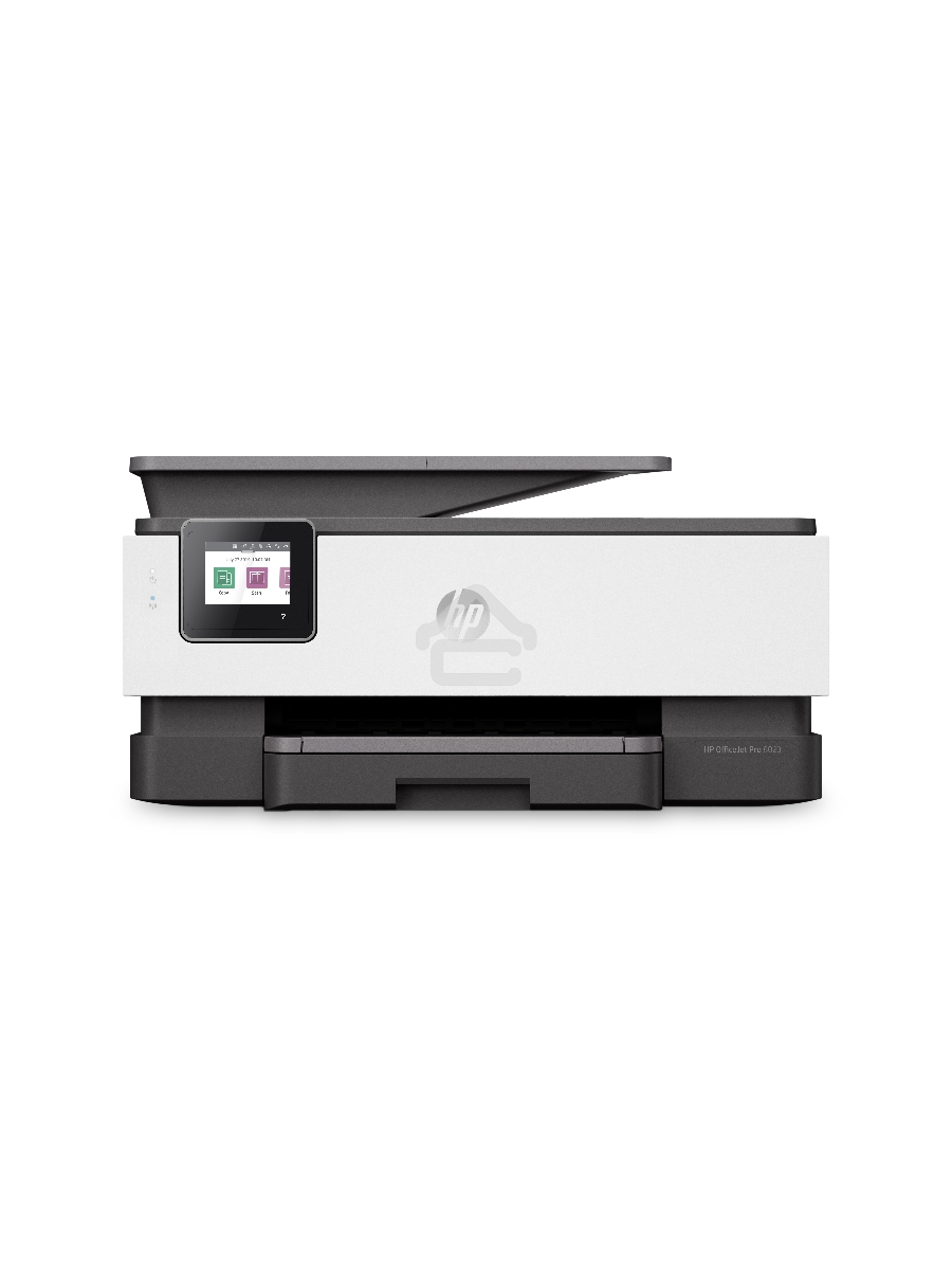 МФУ струйный HP OfficeJet 8023 (1KR64B), A4, цвтной, печ. до 20 стр/мин. (ч/б), до 10 стр/мин. (цвет), скан. до 8 стр/мин. (ч/б) 3.5 стр/мин. (цвет), 1200 x 1200 dpi, USB, RJ-45, Wi-Fi, Air Print