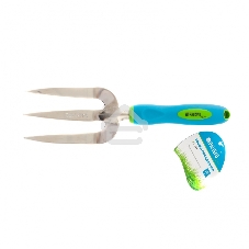 Вилка посадочная, 80х290 мм, нерж. сталь, двухкомпонентная рукоятка, PREMIUM PLUS Palisad