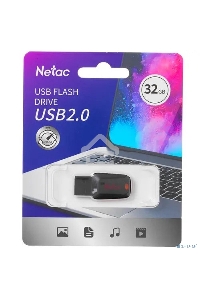 Флеш диск Netac U197 32Gb <NT03U197N-032G-20BK>, USB2.0