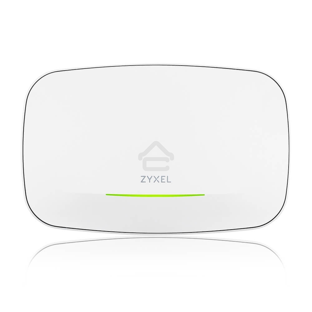 Точка доступа Zyxel NebulaFlex NWA130BE, WiFi 7, 802.11a/b/g/n/ac/ax/be (2,4 и 5 ГГц), MU-MIMO, антенны 2x2, до 688+4320 Мбит/с, 2xLAN 2.5GE, PoE