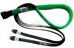 Кабель U.2 Enabler, HD (SFF8643) -to- Slimline (SFF8654), 1m, Used with systems that use the Slimline connector on the backplane (05-50063-00)