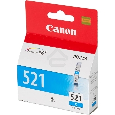 Картридж струйный CLI-521C (2934B004) голубой (535 стр.) для Canon Pixma iP3600, 4600, MP540,MP620, MP630, MP980