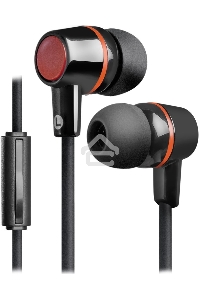Наушники Defender Pulse 428 черный  вставки