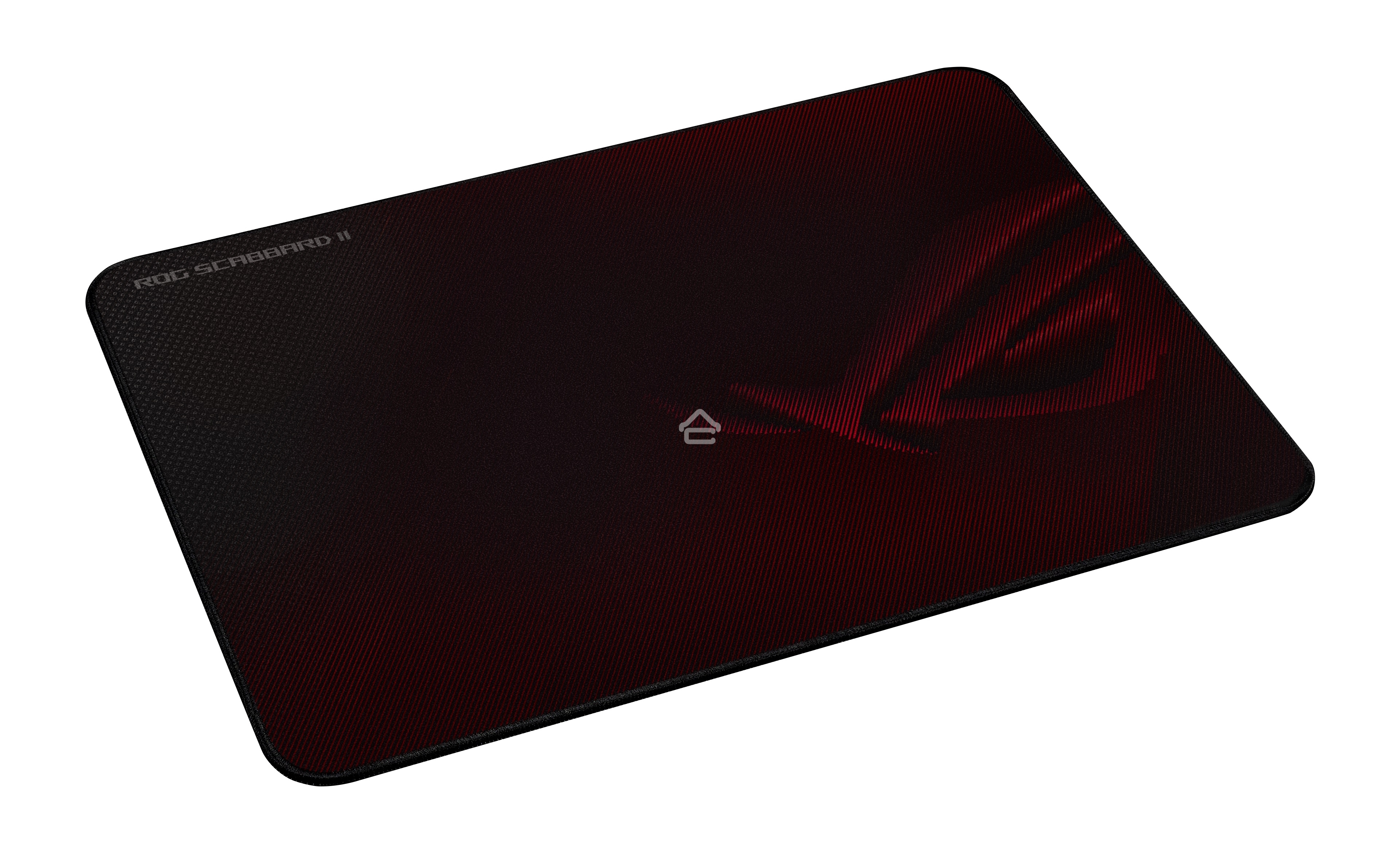 Игровой коврик для мыши ASUS ROG Scabbard II medium (360 x 260 x 3 mm, резина, тканый материал, cиликон, 90MP02H0-BPUA00)