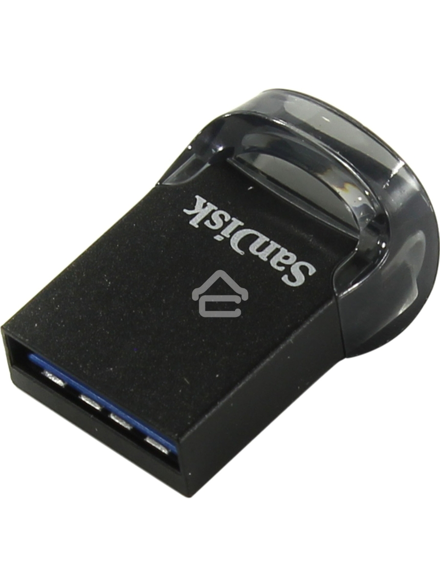 Флеш диск Sandisk 128Gb ULTRA FIT SDCZ430-128G-G46 USB3.1 черный