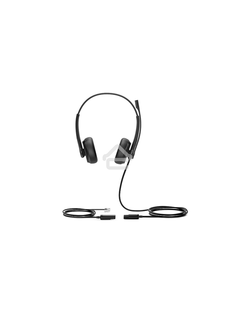 Гарнитура YEALINK YHS34 Dual Дуо, Проводная, HD звук, QD, RJ9, шт