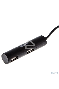 Разветвитель USB 2.0 Buro BU-HUB4-0.5R-U2.0 4порт. черный
