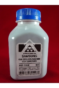 Тонер SAMSUNG CLP 300/315/320/325/360/415/500/510/600/610/660/CLX3300/3305 Black, (фл.90г.) AQC фас. Россия