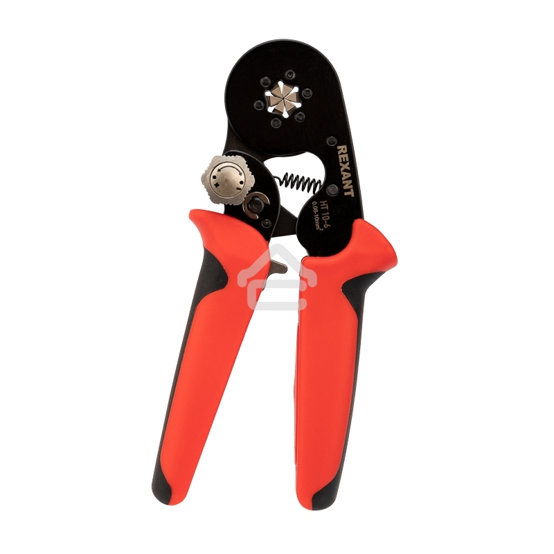 Кримпер Rexant HT 10-6 для обжима штыревых наконечников 0.08-10.0 мм с регулятором прижимного усилия