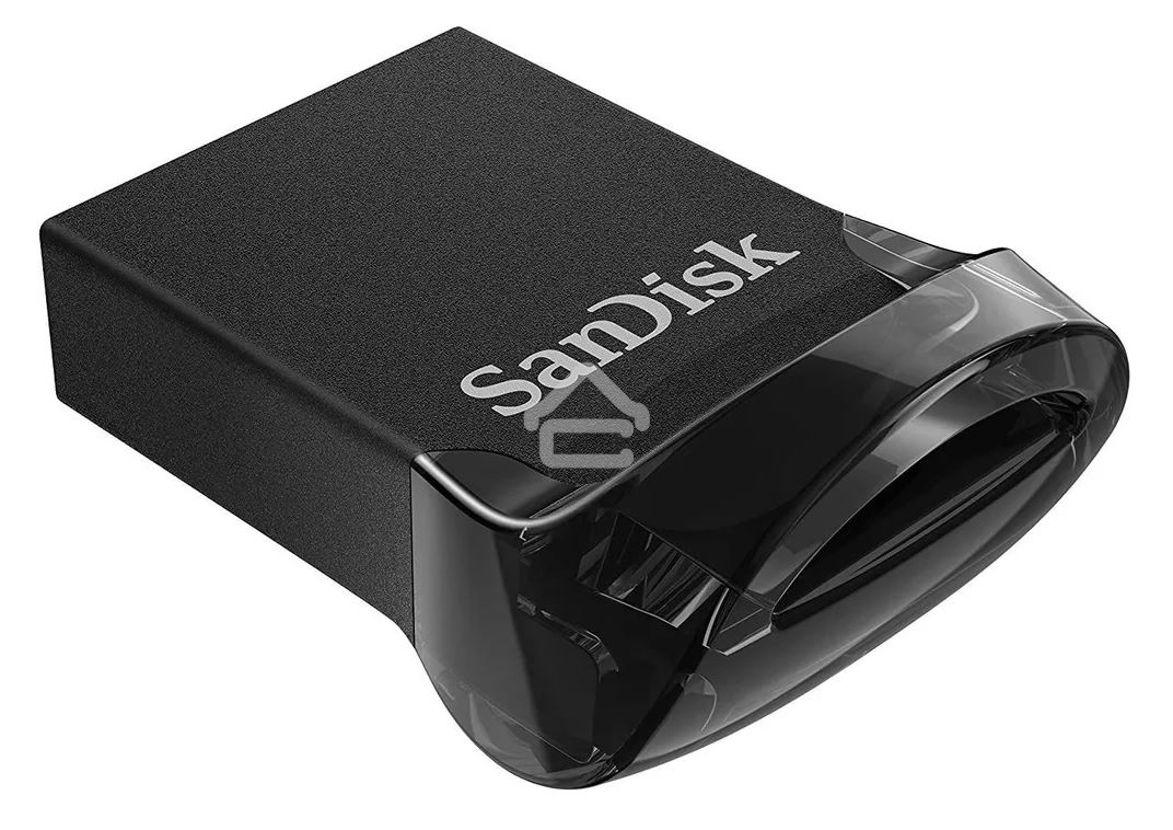Флешка USB R/W R/W Sandisk 128Gb ULTRA FIT SDCZ430-128G-G46 USB3.1 черный