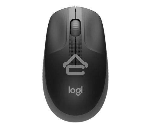 Мышь беспроводная Logitech M190 черный, 1000 dpi, радиоканал, USB, кнопки - 3