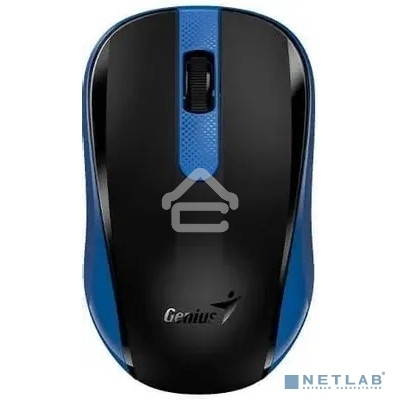 Мышь беспроводная Genius NX-8008S синий, 1200 dpi, радиоканал, USB, кнопки - 3