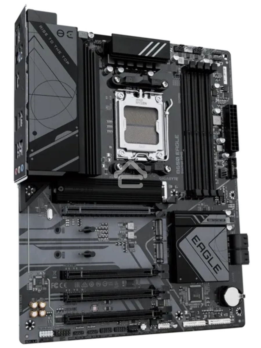 Материнская плата GIGABYTE B650 EAGLE, AM5, AMD B650, 4xDDR5, 4xSATA, 3xM.2, 1xPCI-E 4.0 x16, 1xHDMI, 1xDP, 2xUSB-C 3.2 Gen 1, 2xUSB-A 3.2 Gen 2, 6xUSB-A 2.0, 1x 1Gb LAN, 3x3.5 мм, 7.1, ATX