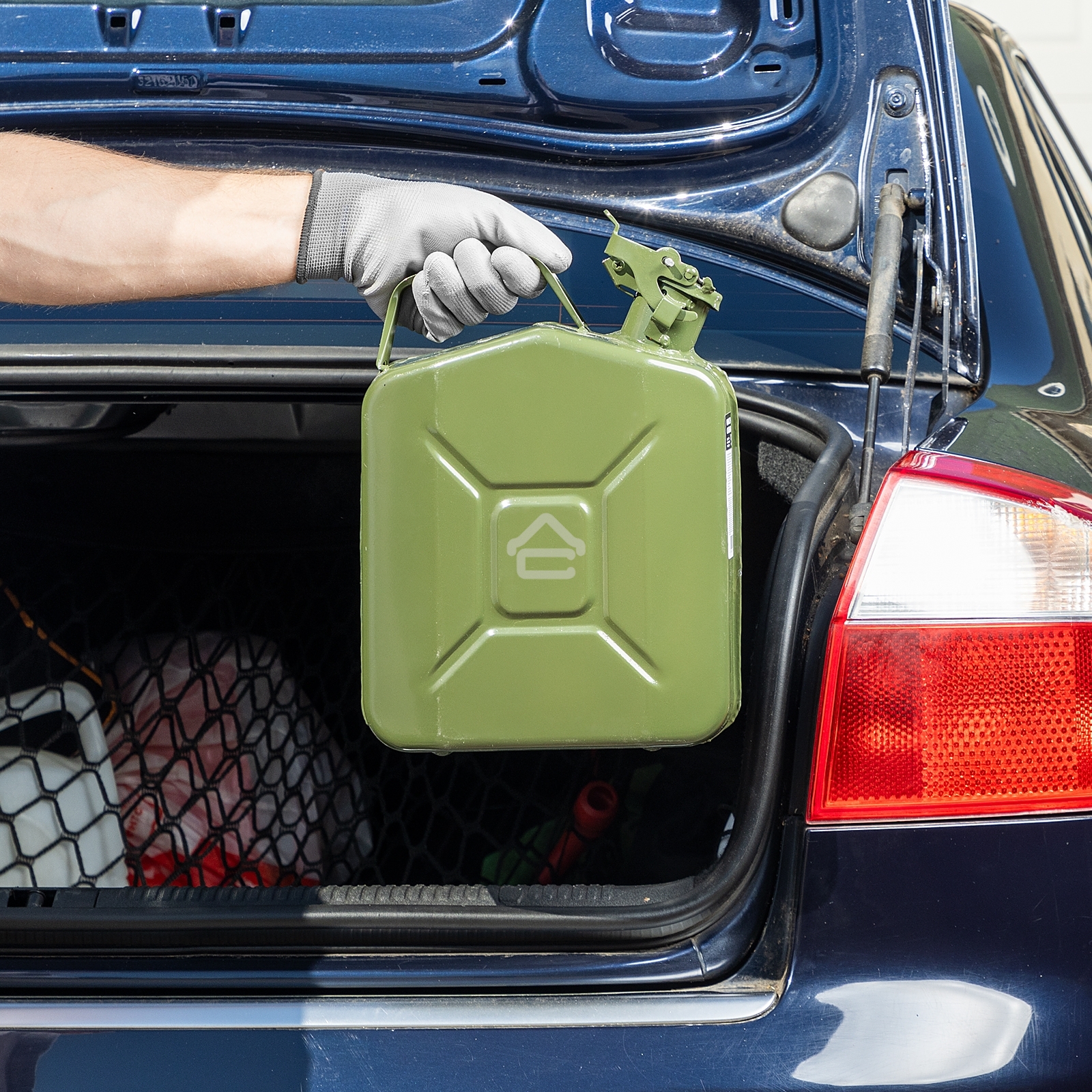 Канистра для топлива, металлическая, 5 литров Россия