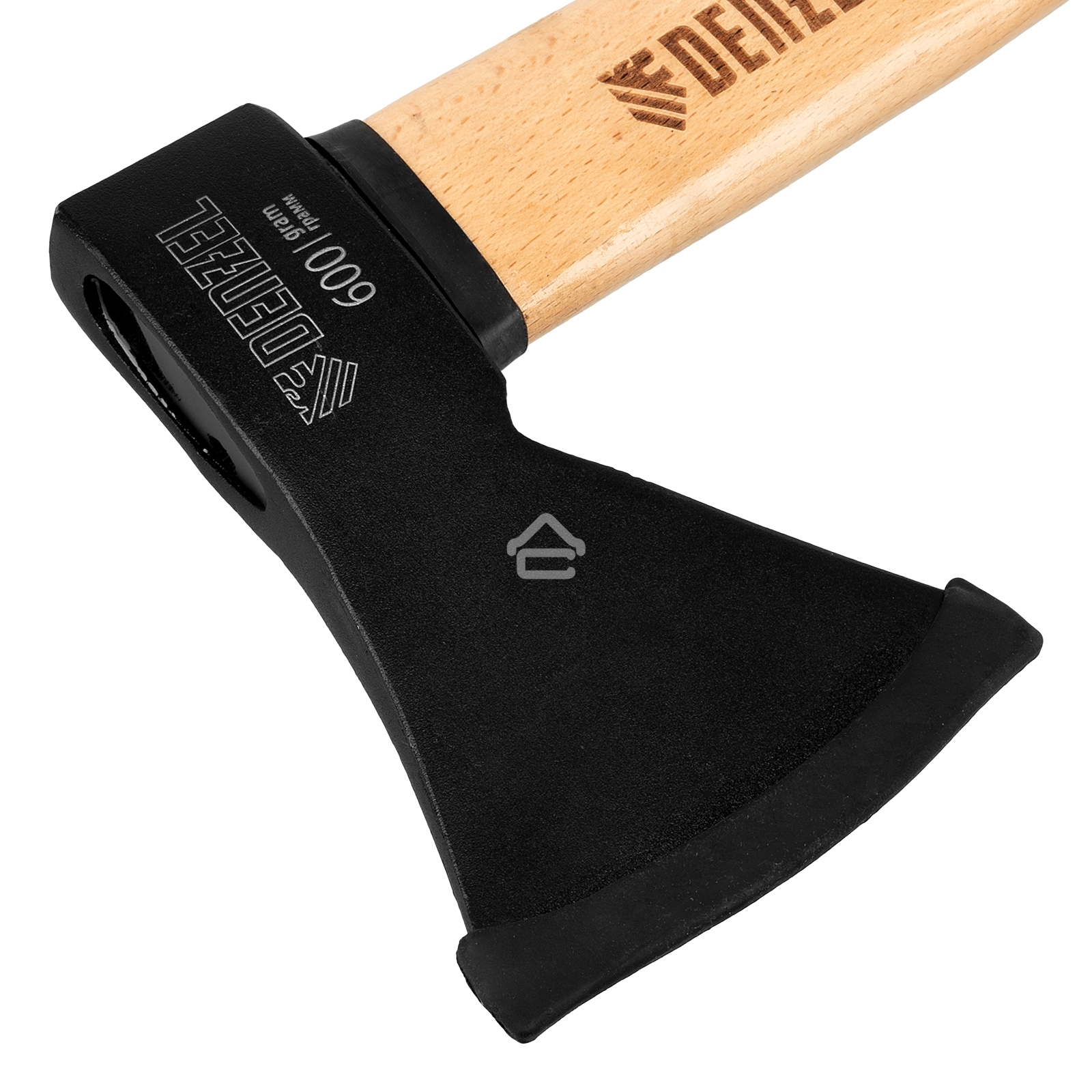 Топор Denzel 600 г, кованый, буковое топорище