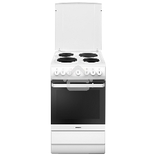 Плита электрическая Hansa FCEW54120 белый, конфорок 4 шт, духовка 62 л, 50 см x 85 см x 60 см Плита электрическая Hansa FCEW54120 белый, конфорок 4 шт, духовка 62 л, 50 см x 85 см x 60 см