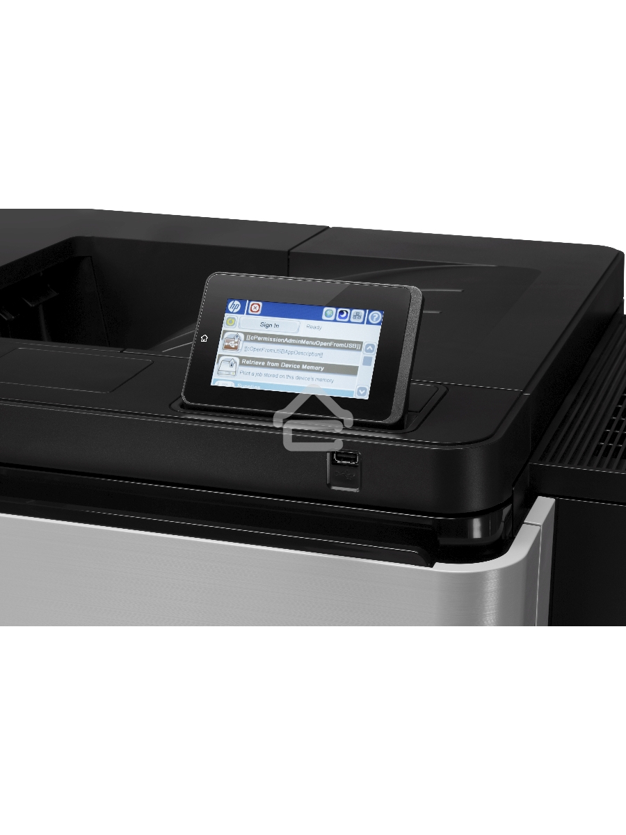 Принтер лазерный HP LaserJet Enterprise 800 M806dn (CZ244A), A3, ч/б, печ. до 56 стр/мин., 1200 x 1200 dpi, USB, RJ-45, Air Print