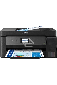 МФУ струйный Epson L14150, A3, цветной, печ. 38 стр/мин (ч/б) 24 стр/мин (цв.), 1200 x 4800 dpi (печать) 1200x2400dpi (скан.), USB, RJ-45, Wi-Fi