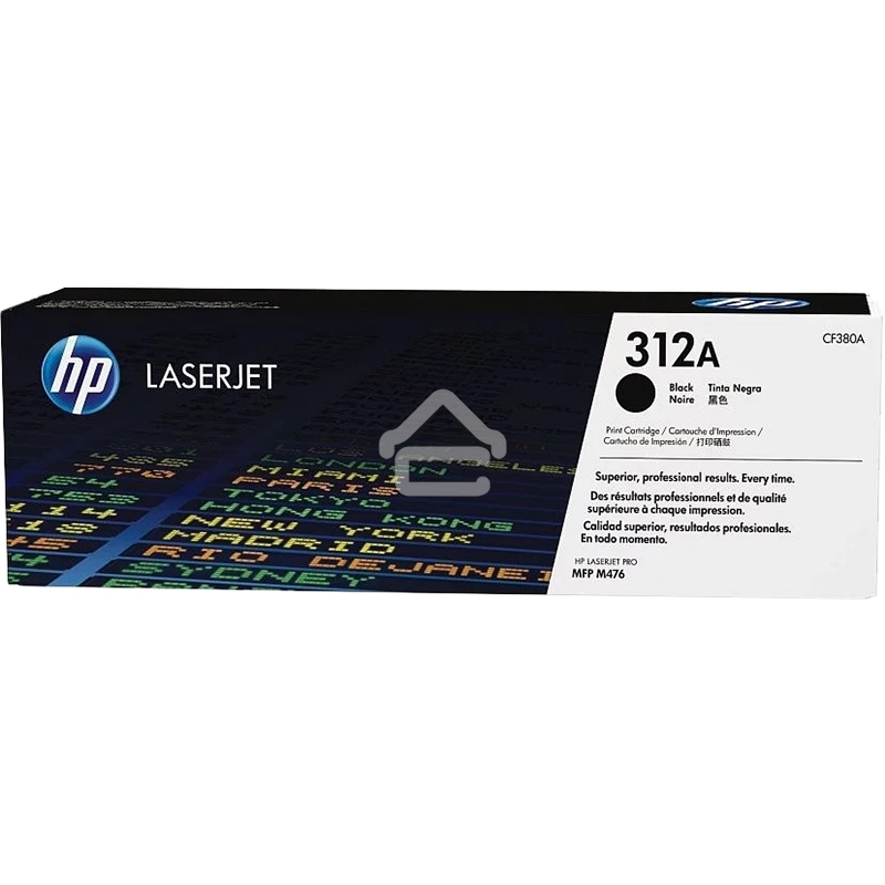 Тонер Картридж HP 312A CF380A черный для HP CLJ Pro M476 (2400 стр.)