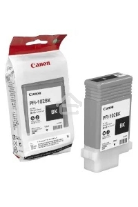 Картридж струйный Canon PFI-102Bk (0895B001) черный (130 мл.) для Canon iPF605, iPF610, iPF650, iPF655, iPF710, iPF750, iPF755, LP17, iPF510