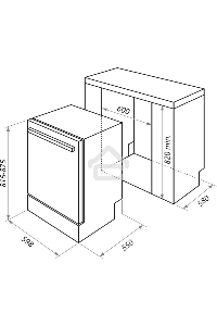 Посудомоечная машина Maunfeld MLP-12IMRO