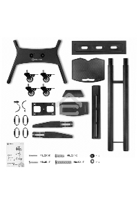 Мобильная стойка ONKRON TS1551 черный
