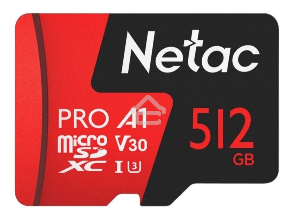 Флеш-накопитель NeTac P500 Extreme Pro MicroSDXC 512GB V30/A1/C10 up to 100MB/s