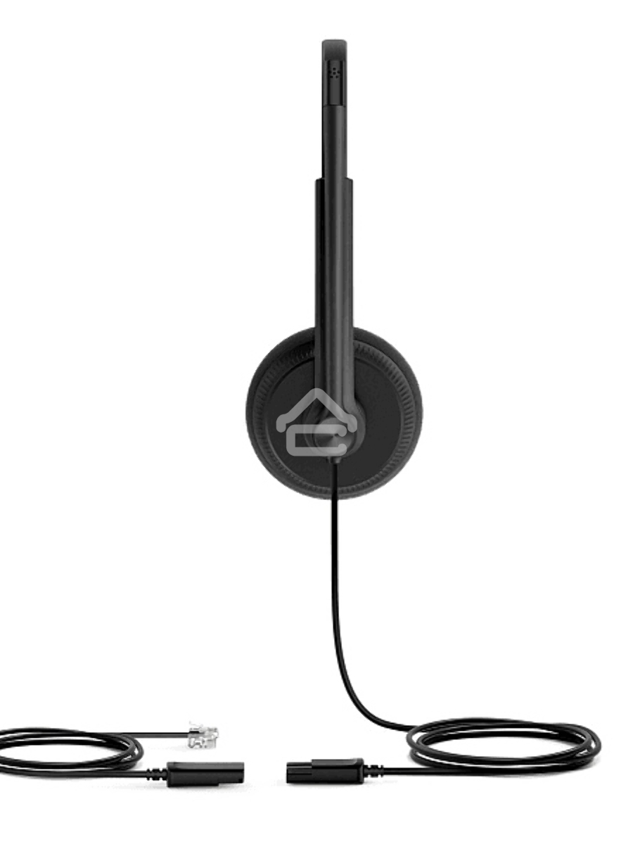 Гарнитура YEALINK YHS34 Lite Dual Дуо, Проводная, HD звук, QD, RJ9, шт