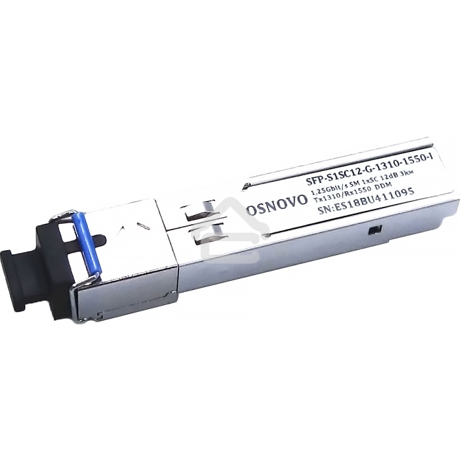 Модуль Osnovo SFP-S1SC12-G-1310-1550-I