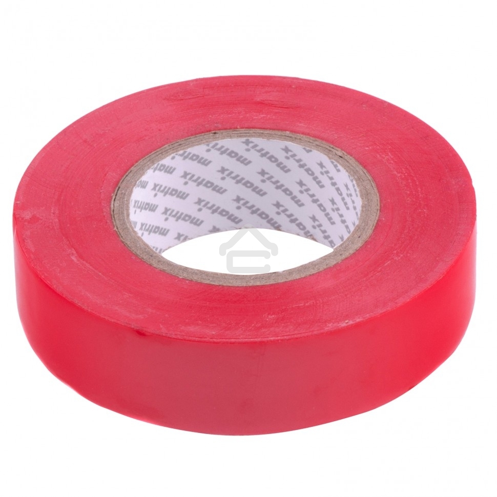 Изолента ПВХ Matrix, 19 мм х 20 м, красная, 150 мкм