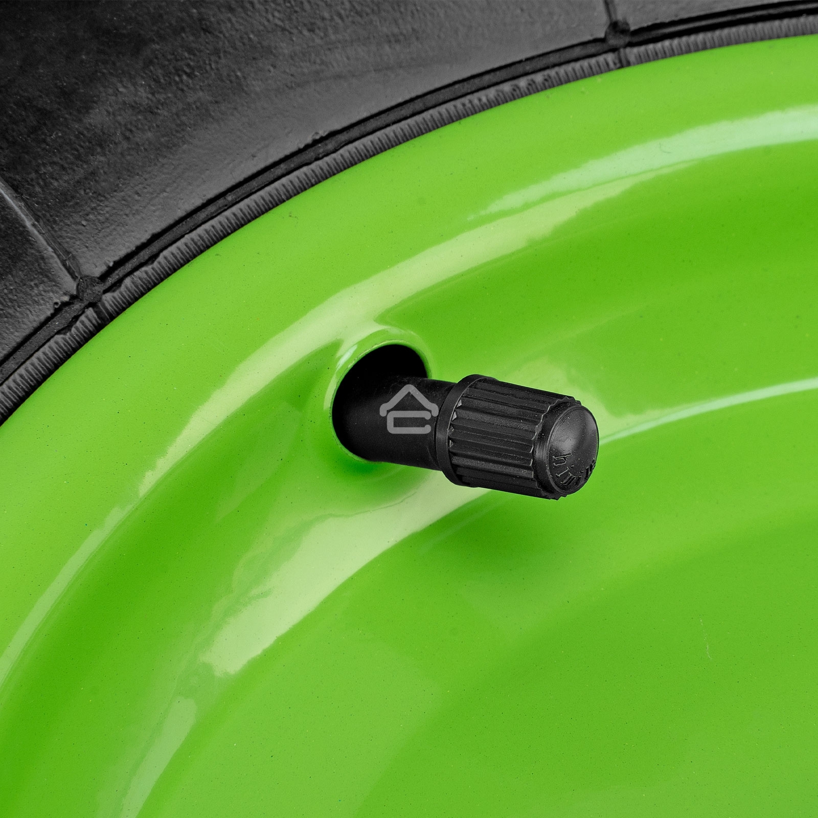 Колесо пневматическое Сибртех 3.25/3-8, длина оси 90мм,подшипник 16мм