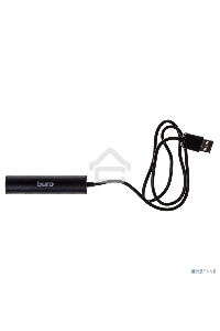Разветвитель USB 2.0 Buro BU-HUB4-0.5R-U2.0 4порт. черный