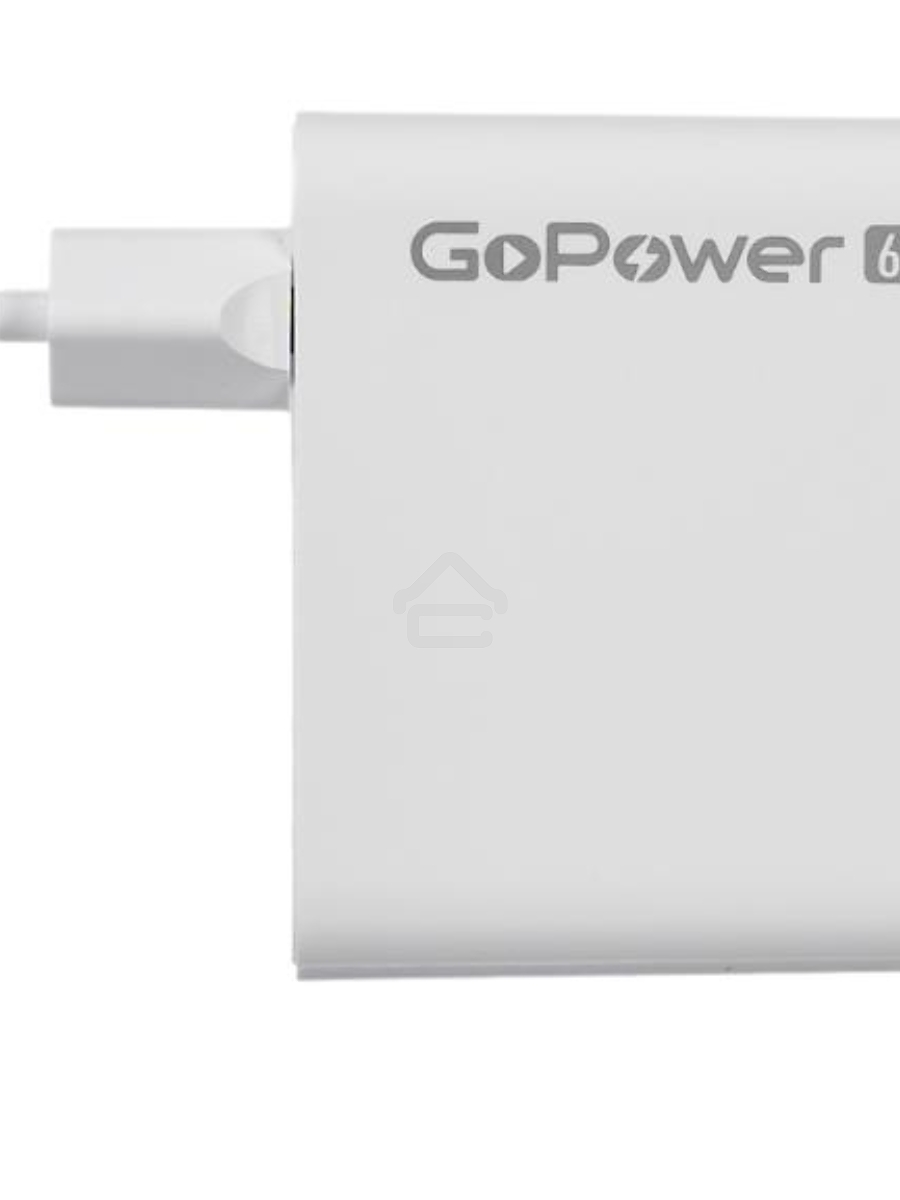 Зарядное устройство GOPOWER 1USB+2TYPE-C 65W QC3.0 GAN белый