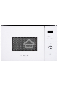 Встраиваемая микроволновая печь Kuppersberg HMW 650 WH электронное управление, мощность микроволновой печи 900 Вт, мощность  кварцевого гриля 1000 Вт, 5 уровней мощности, функция кварцевый гриль, функция автоматического разморажив, функция ручного размора