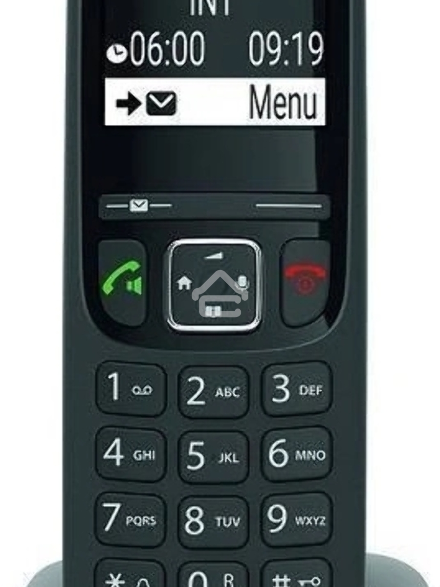 Дополнительная трубка Dect Gigaset AS690HX черный для AS690