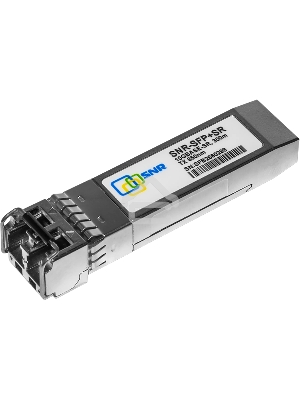 Модуль SNR Оптический модуль SFP+ 10GBASE-SR/SW, MMF, LC duplex, 850нм, up to 300м (5dB), DDMI