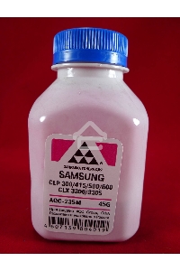Тонер SAMSUNG CLP 300/315/320/325/360/415/500/510/600/610/660/CLX3300/3305 Magenta, (фл.45г.) AQC фас. Россия