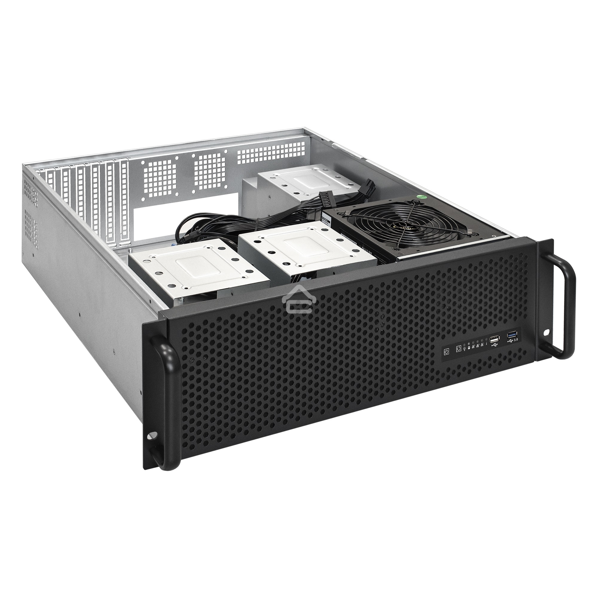 Серверный корпус ExeGate EX293909RUS Pro 3U450-09 <RM 19