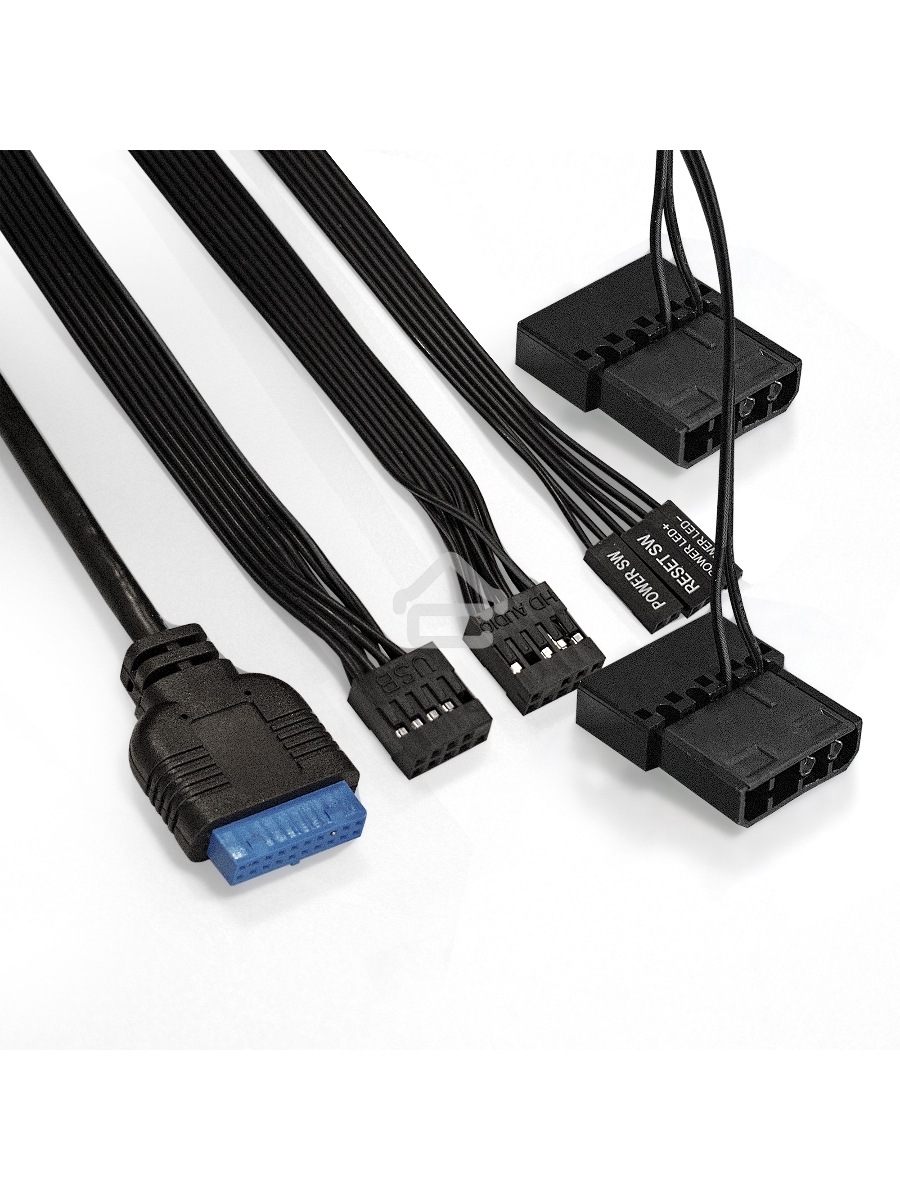 Компьютерный корпус Minitower ExeGate Mistery R2-NPX450 (mATX, БП 450NPX с вент. 12 см, 2*USB+1*USB3.0, аудио, черный, 1 вент. 12см с RGB подсветкой и полоса на передней панели, боковая панель - закаленное стекло)