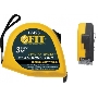 Рулетка FIT 17425 ''Профи''  5м х 19мм, нейлон.покрытие, калибр.лента класс II, магн.крючок
