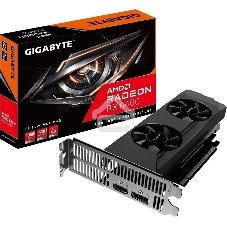 Видеокарта Gigabyte PCI-E 4.0 GV-R64D6-4GL AMD Radeon RX 6400 4096Mb 64 GDDR6 2039/16000 HDMIx1 DPx1 HDCP Ret low profile