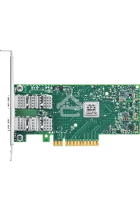 Сетевая карта ConnectX-4 Lx EN network interface card, 25GbE dual-port SFP28, PCIe3.0 x8, tall bracket, SR-IOV, TCP/UDP, MPLS, VxLAN, NVGRE, GENEVE, iSER, NFS RDMA, SMB Direct, ROHS R6
