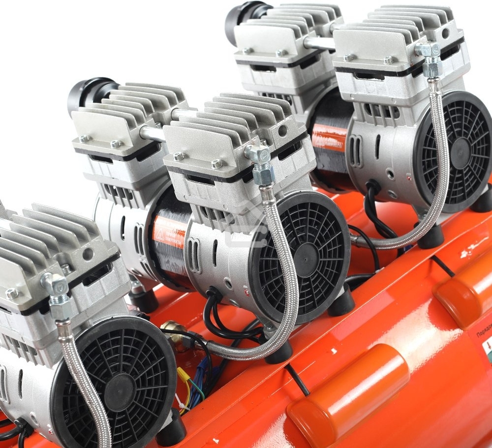 Компрессор Patriot поршневой безмасляный WO 100-440, 440 л/мин, 8 бар, 2500 Вт, 100 л, быстросъем и 