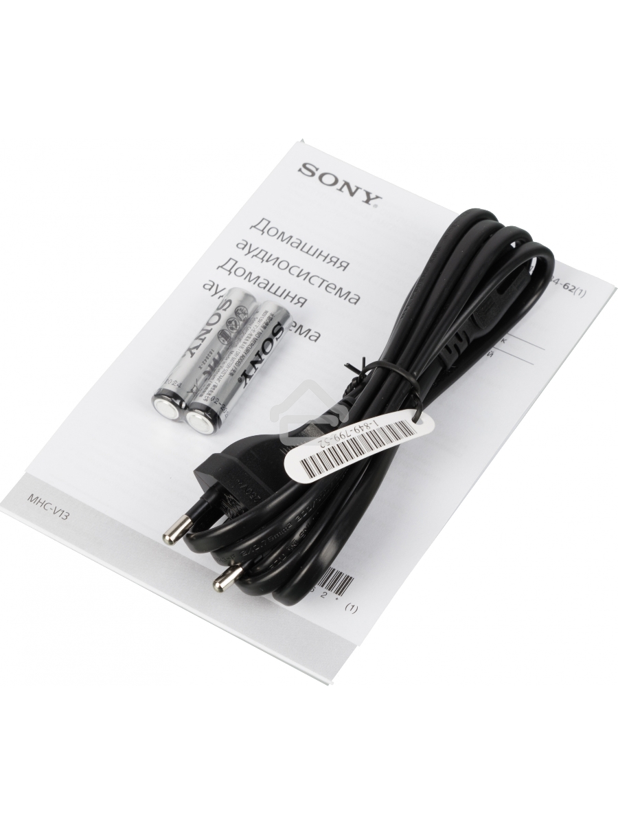 Минисистема Sony MHC-V13 черный CD CDRW FM USB BT