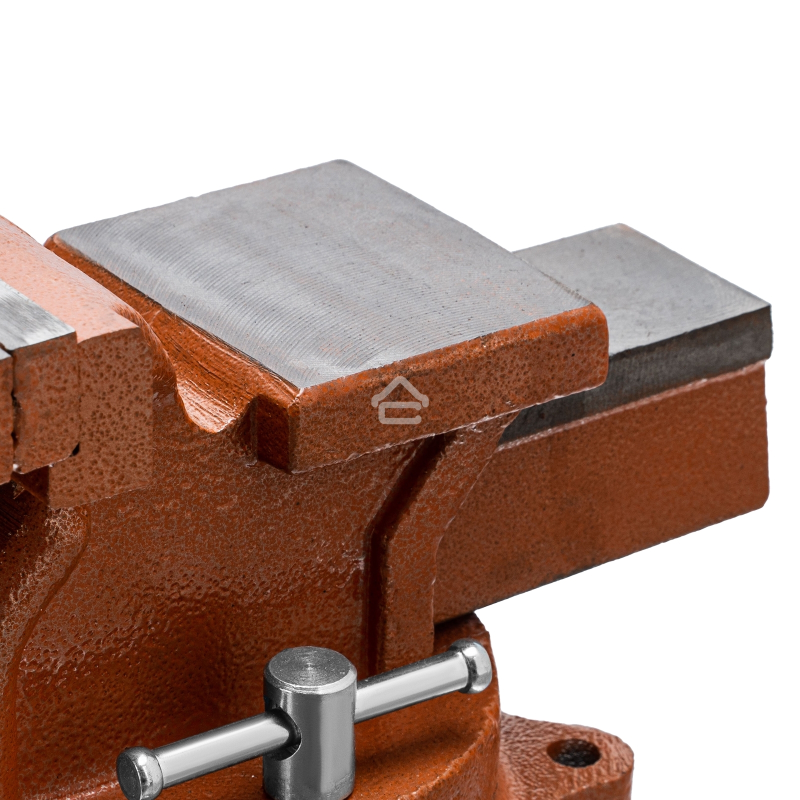 Тиски Sparta слесарные 125мм поворотные с наковальней