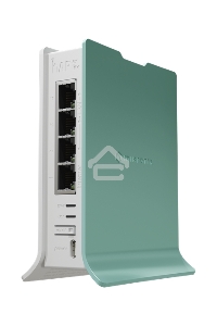Роутер беспроводной MikroTik hAP ax lite (L41G-2AXD) AX600 10/100/1000BASE-TX голубой