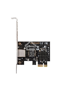 Сетевой адаптер ExeGate EXE-251 (PCI-E x1 v2.0, 1xRJ45, UTP 100Mbps/1000Mbps/2.5Gbps RTL8125B)