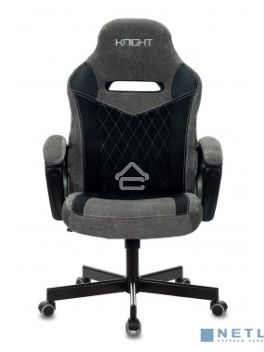 Кресло игровое Бюрократ VIKING 6 KNIGHT B FABRIC черный крестовина металл/пластик
