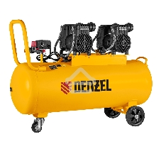 Компрессор безмасл. малошумный Denzel DLP-3000/100, 3 кВт, 2х1,5 кВт,100 л, 2850 об/мин,500 л/мин Компрессор безмасл. малошумный Denzel DLP-3000/100, 3 кВт, 2х1,5 кВт,100 л, 2850 об/мин,500 л/мин